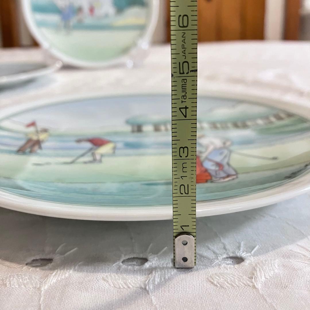 フランスヴィンテージ APILCO アピルコ プレート ゴルフプレイヤー