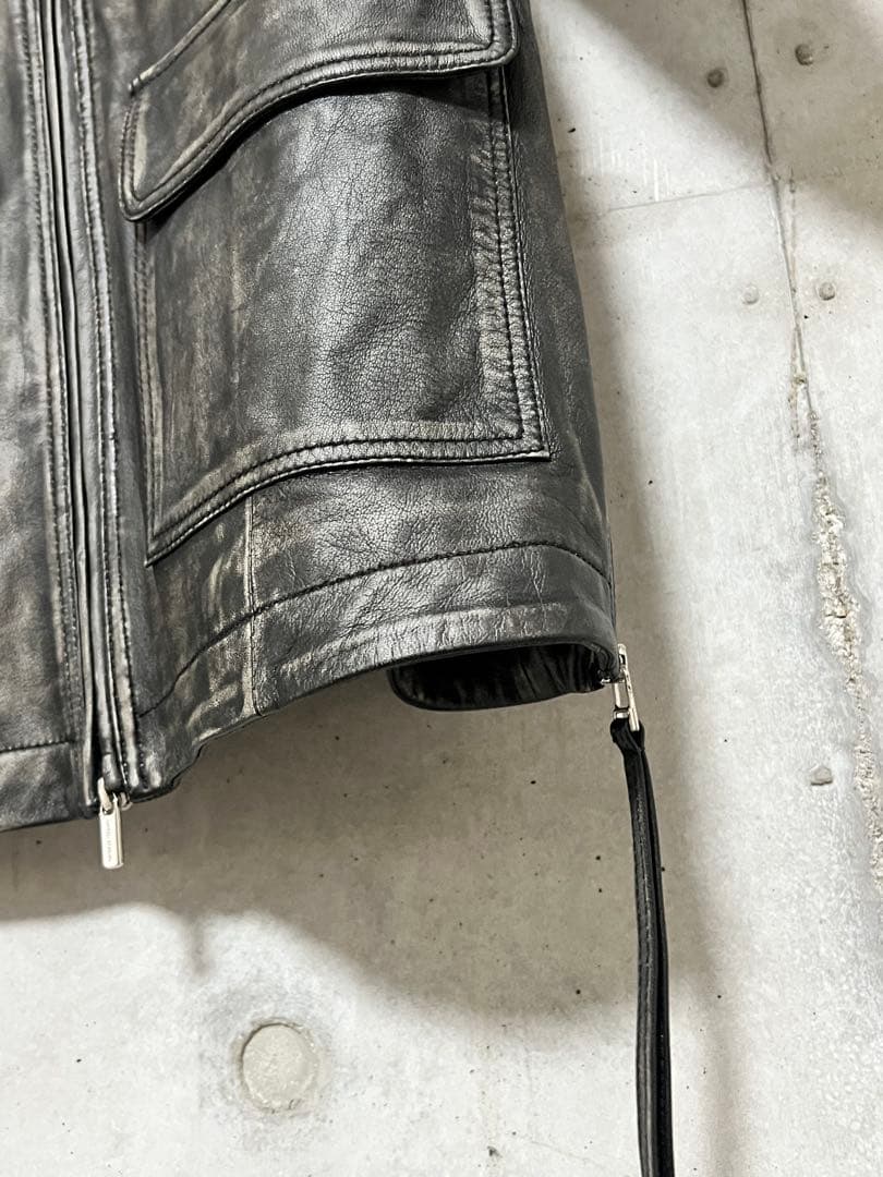 【美品】ユニセックス　MAISON SPECIAL レザージャケット