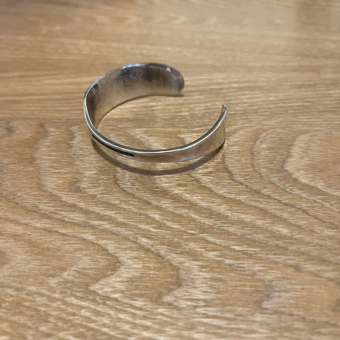 【希少】ティファニー　Tiffany バターナイフバングル　シルバー