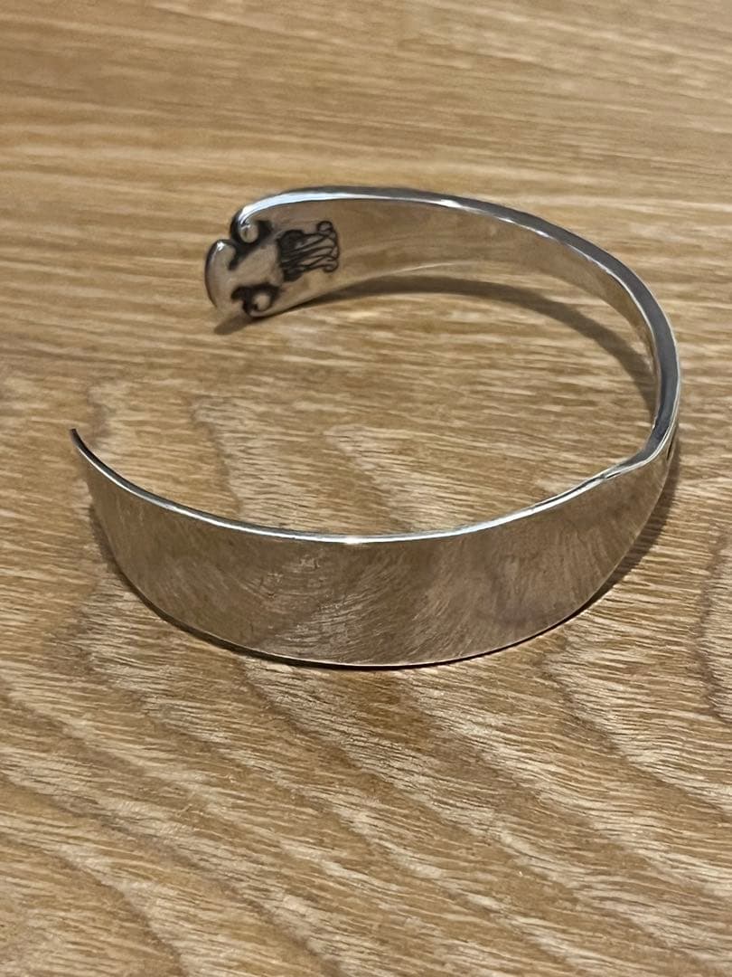 【希少】ティファニー　Tiffany バターナイフバングル　シルバー
