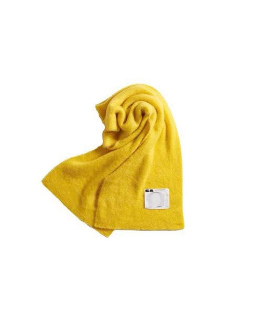 mimi GADID ANONIEM OLOF / YELLOW マフラー