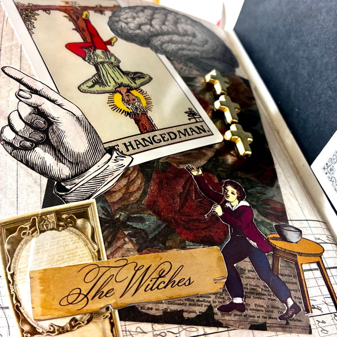 ジャンクジャーナル　おすそ分けファイル　コラージュ素材　紙モノ　シール