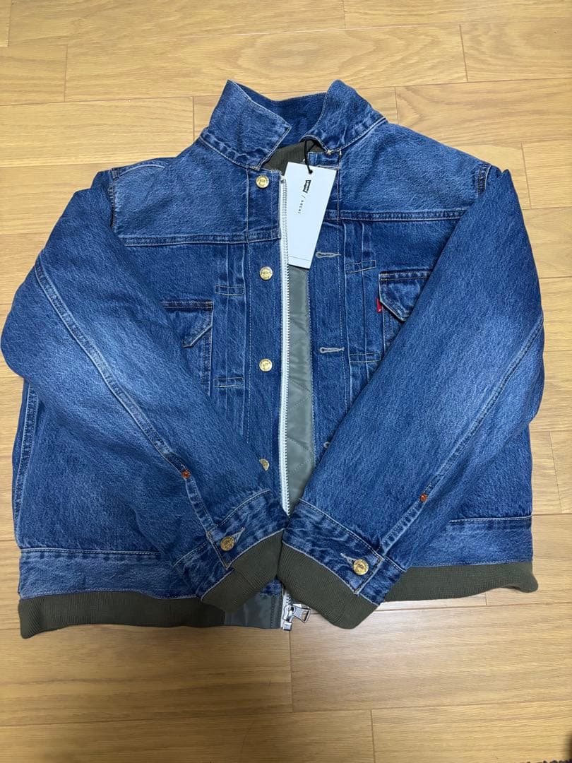 Levi's® x sacai デニムナイロン　リバーシブルジャケット