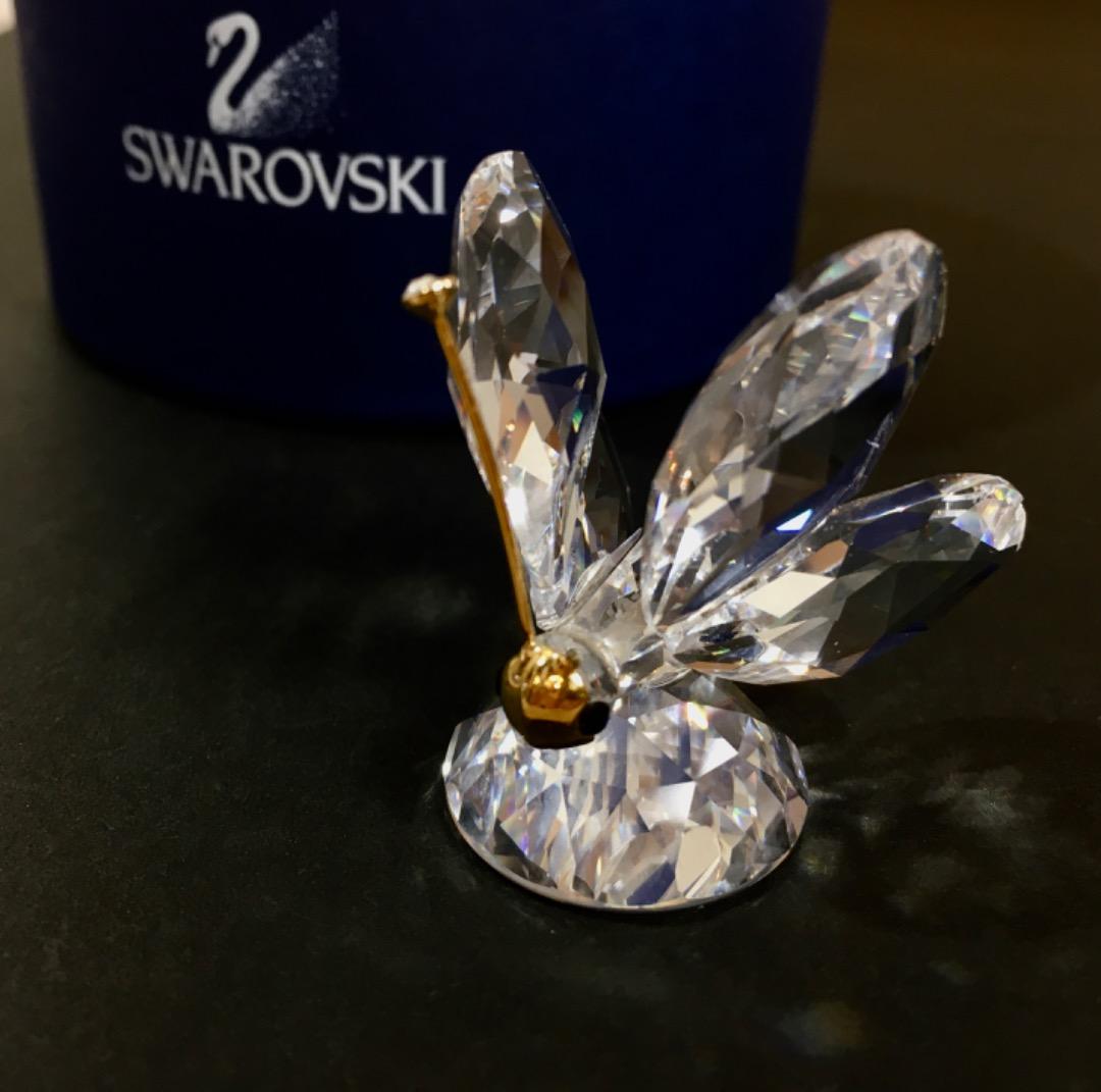 Swarovski スワロフスキー 蝶 クリスタル フィギュリン 置物