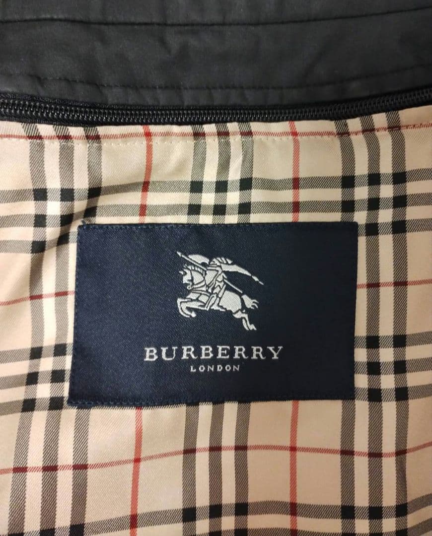 【ライナー付】BURBERRY LONDON ステンカラーコート サイズL