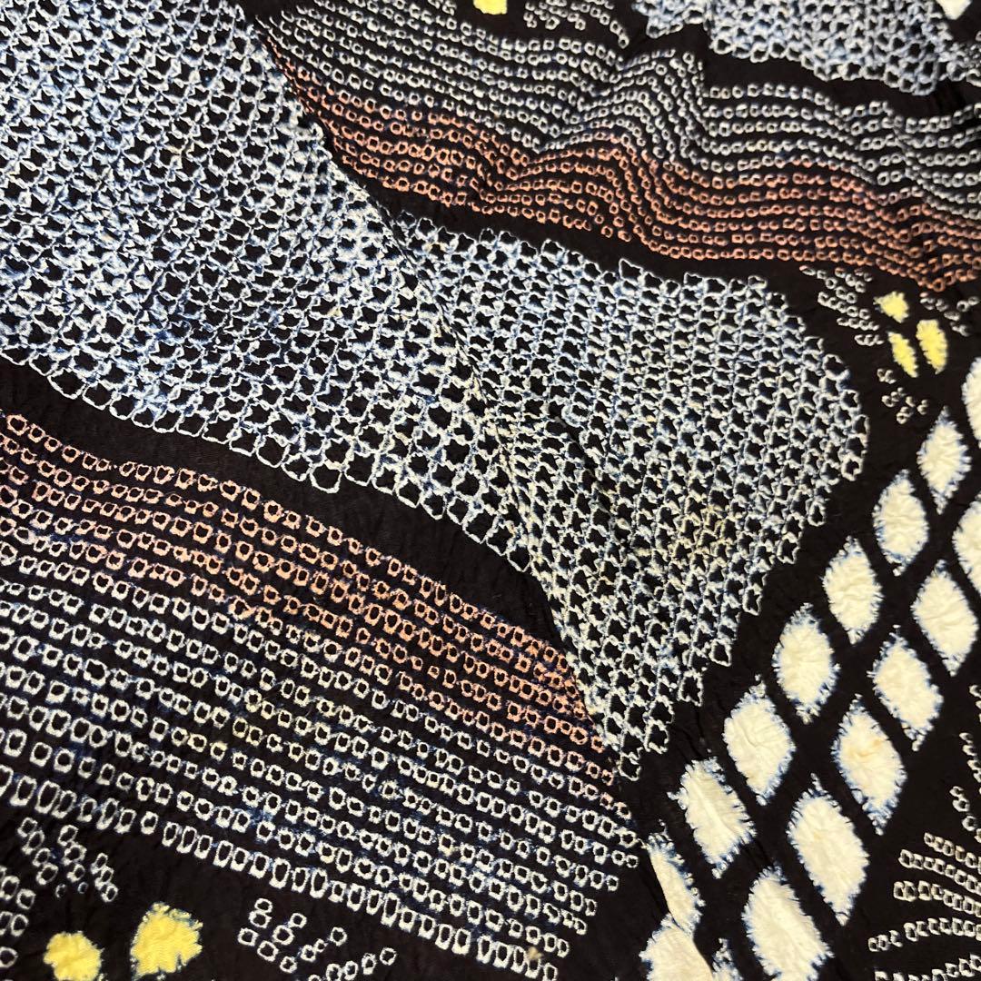 2 9 絞り浴衣　リメイク用　まとめて