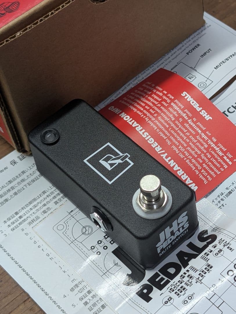 【未使用】 JHS PEDALS MUTE SWITCH