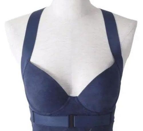 ホルミー バンテージブラジャー ネイビー杢 S　グラント・イーワンズ