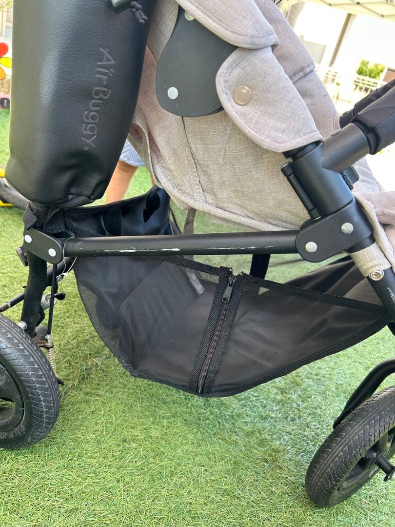 【美品】AIRBUGGY ベビーカー ベージュ（値下げしました）