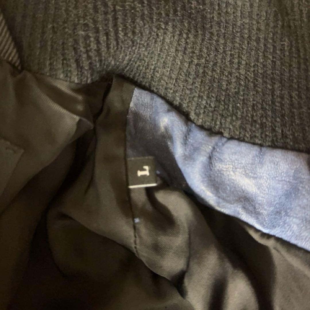 DIESEL 青 レザージャケット