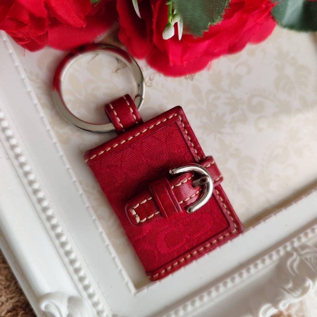 美品　コーチ　COACH キーホルダー　写真入れ