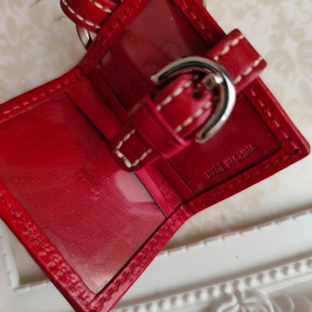 美品　コーチ　COACH キーホルダー　写真入れ