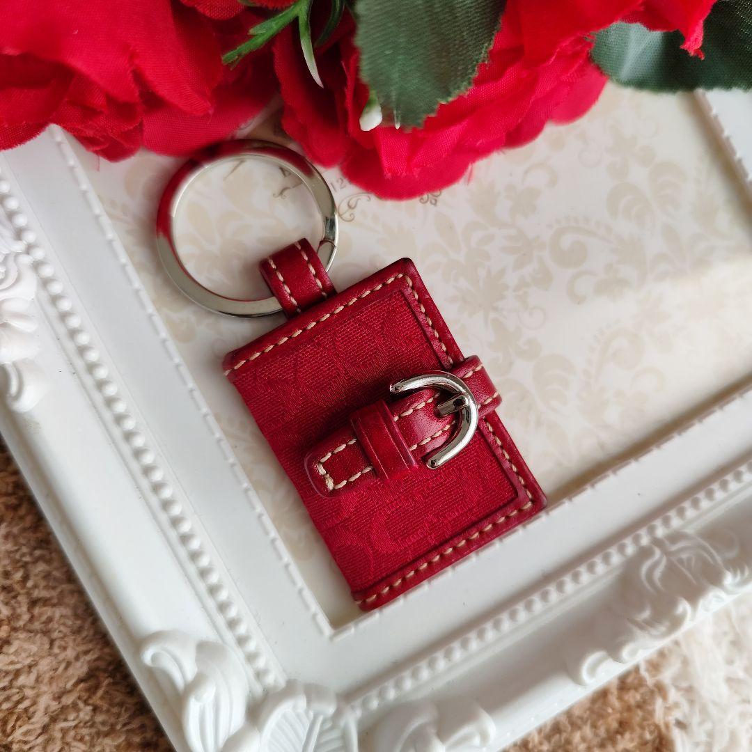美品　コーチ　COACH キーホルダー　写真入れ