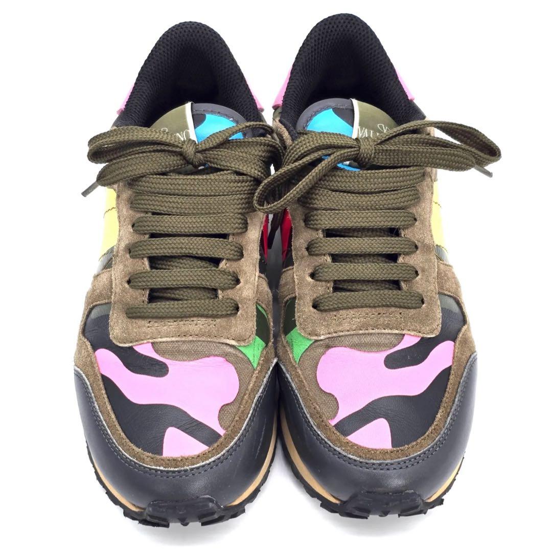 Valentino カモフラージュスニーカー 23.5cm
