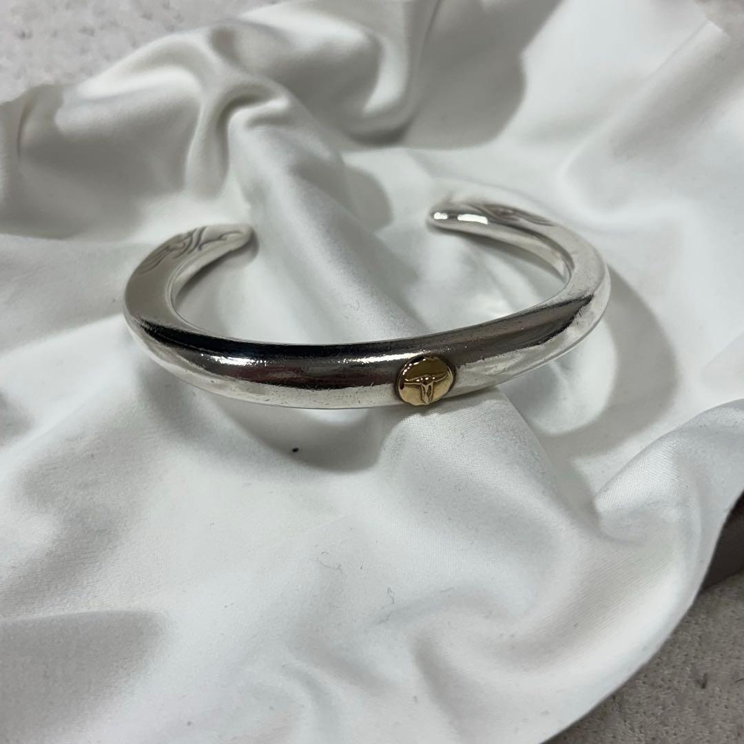 TADY & KING ロングホーン付きイーグルフェイスバングル ブレスレット