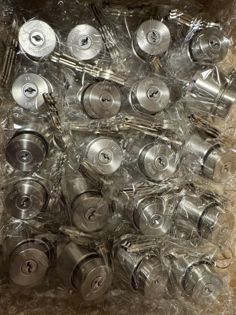 美和ロック　鍵3本　20セット