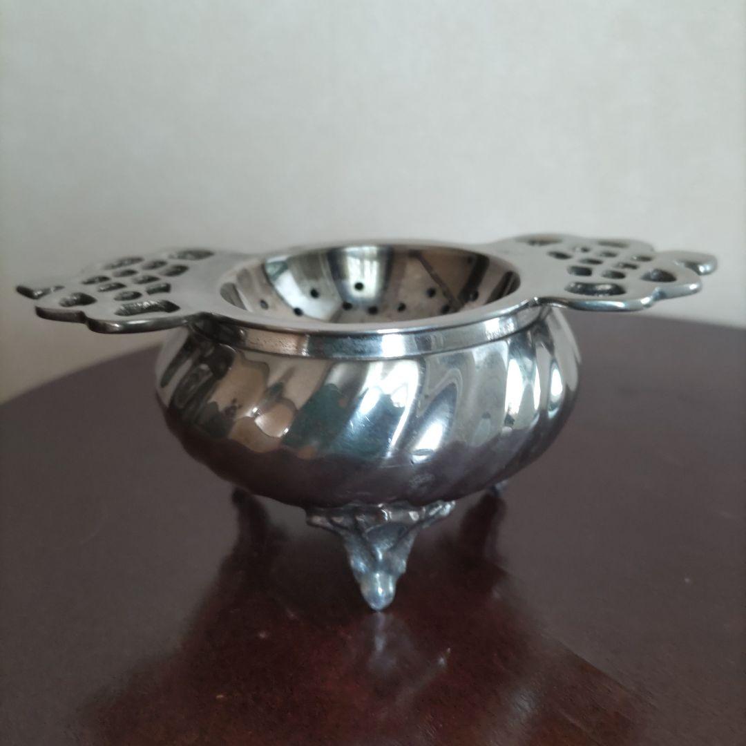 値下げ ティーストレーナー 猫足 ヴィンテージ