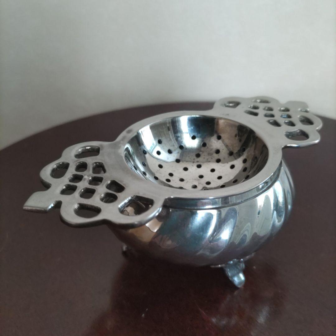 値下げ ティーストレーナー 猫足 ヴィンテージ