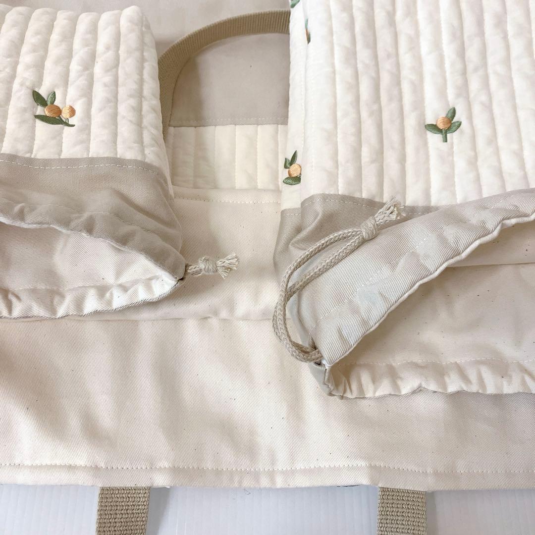 レッスンバッグ 体操服袋　巾着袋