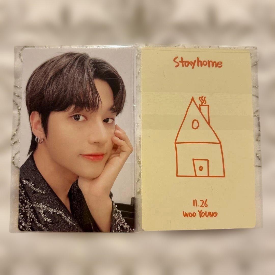 ATEEZ ウヨン センイル MD ランダムトレカ２種コンプ