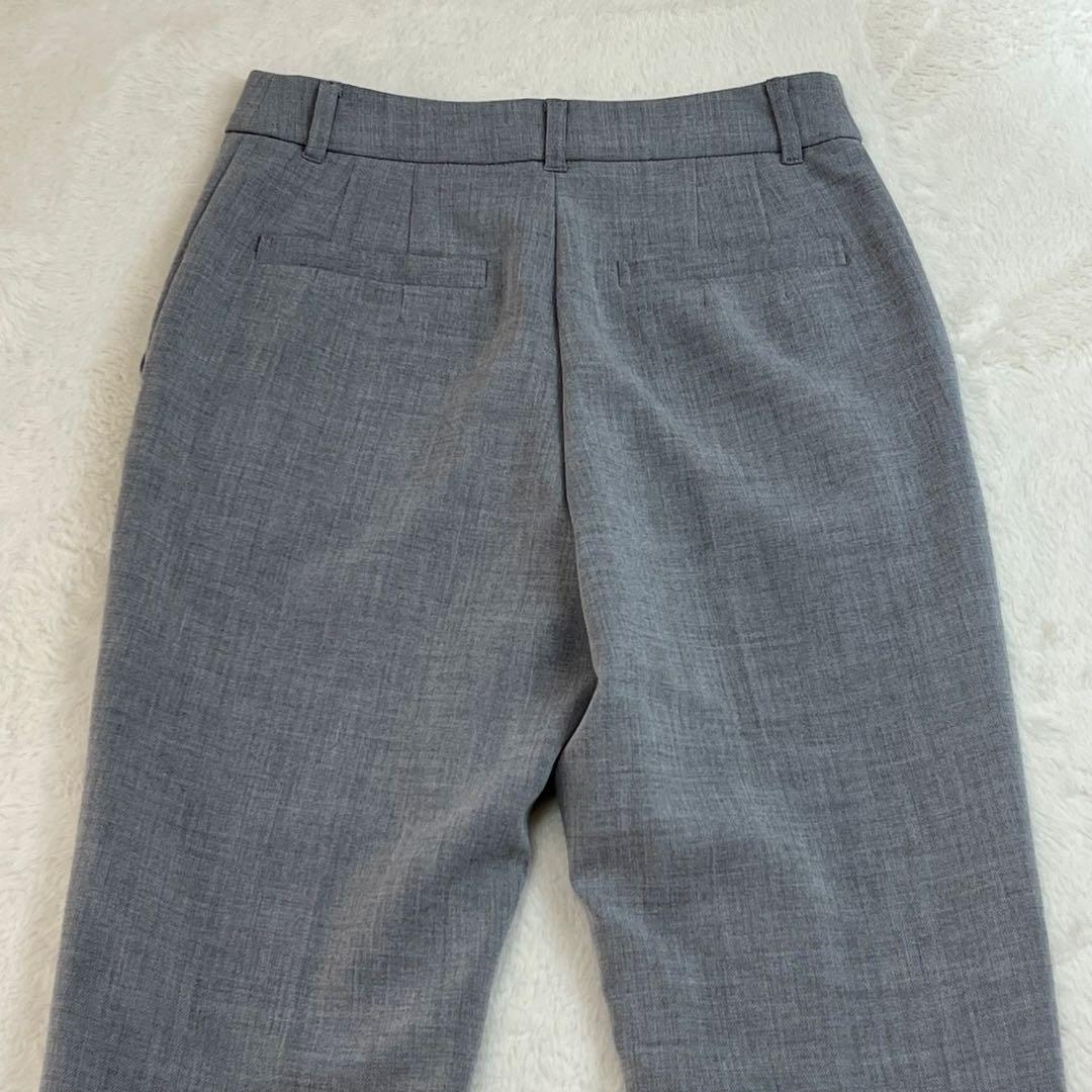 ナチュラルビューティーベーシック　セットアップ　ノーカラー　パンツ　スーツ