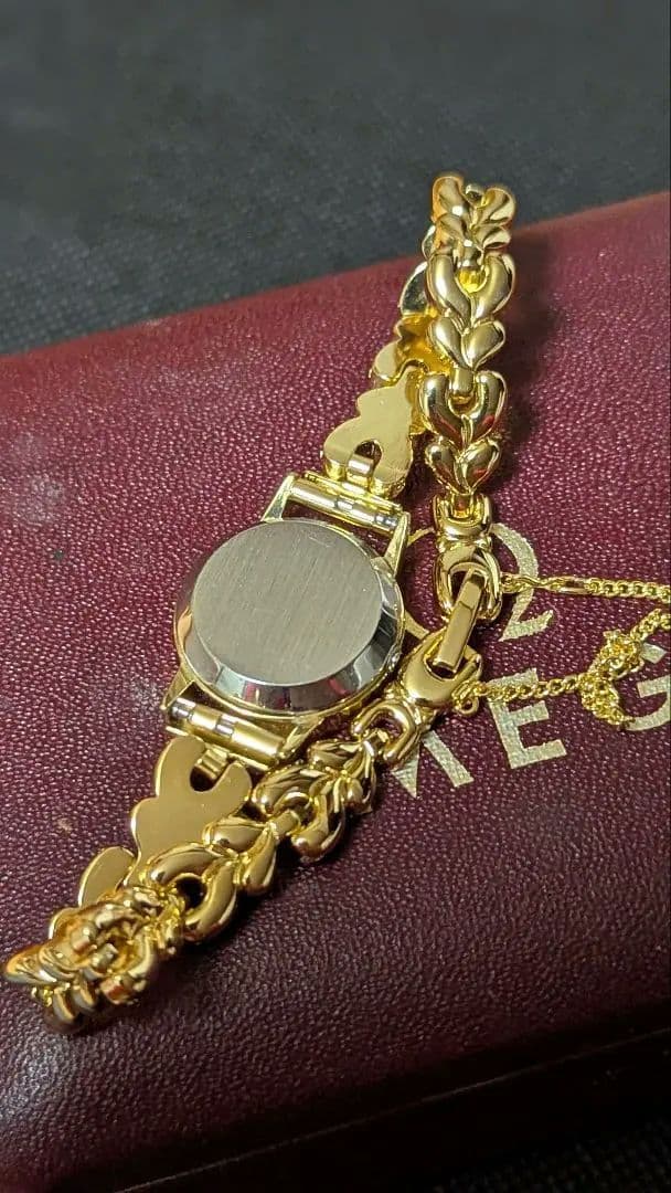 ☆最終超特価☆OMEGA 腕時計　オメガデヴィル本物　電池ブレス新品稼働品　綺麗