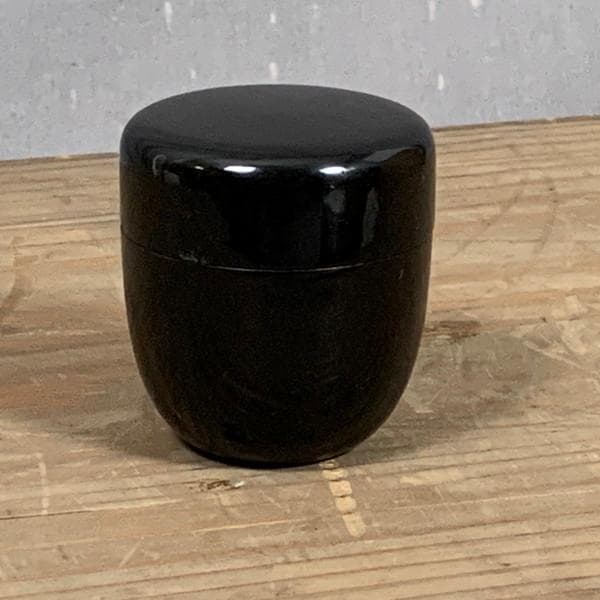 鉄製風炉釜竹絵乾山写水指黒塗棗桑小卓組立式茶道具揃え合せ箱付き[B34159]