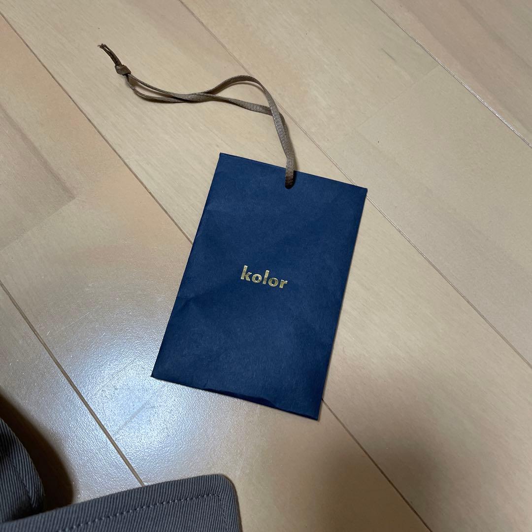 kolor ウール　トレンチコート