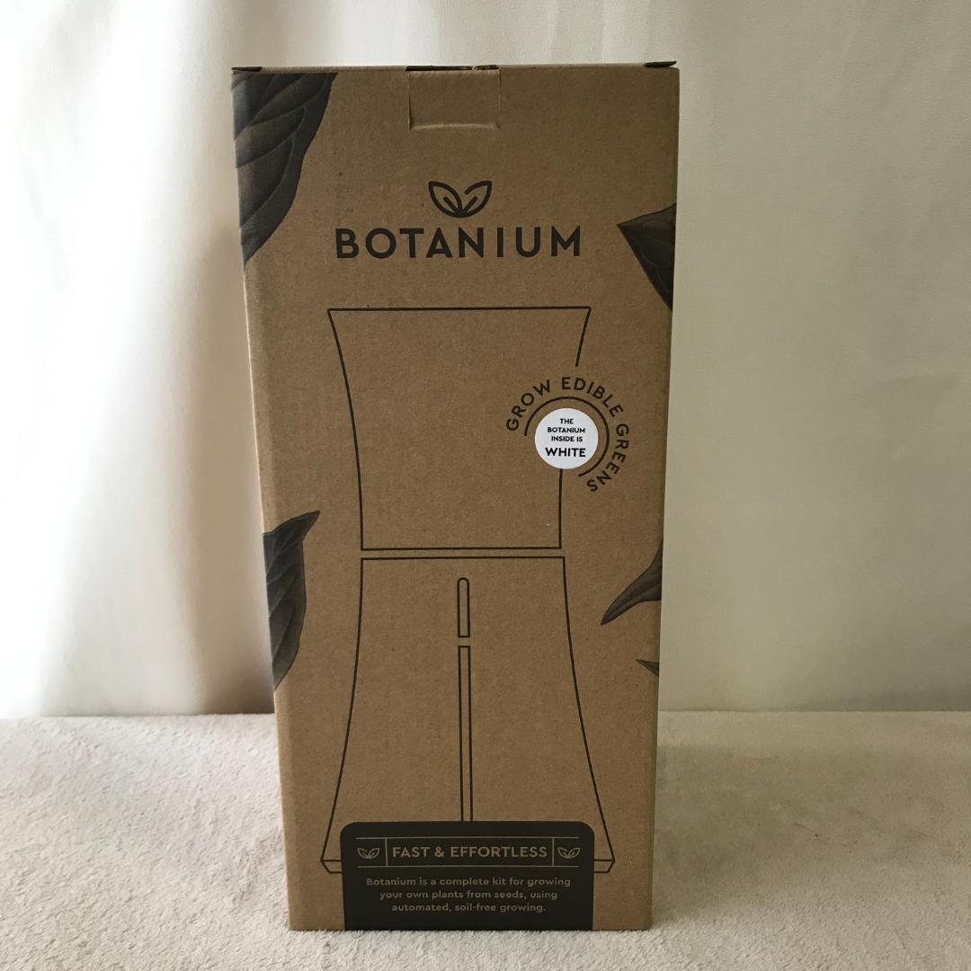 【未使用】BOTANIUM 水栽培ポット ホワイト