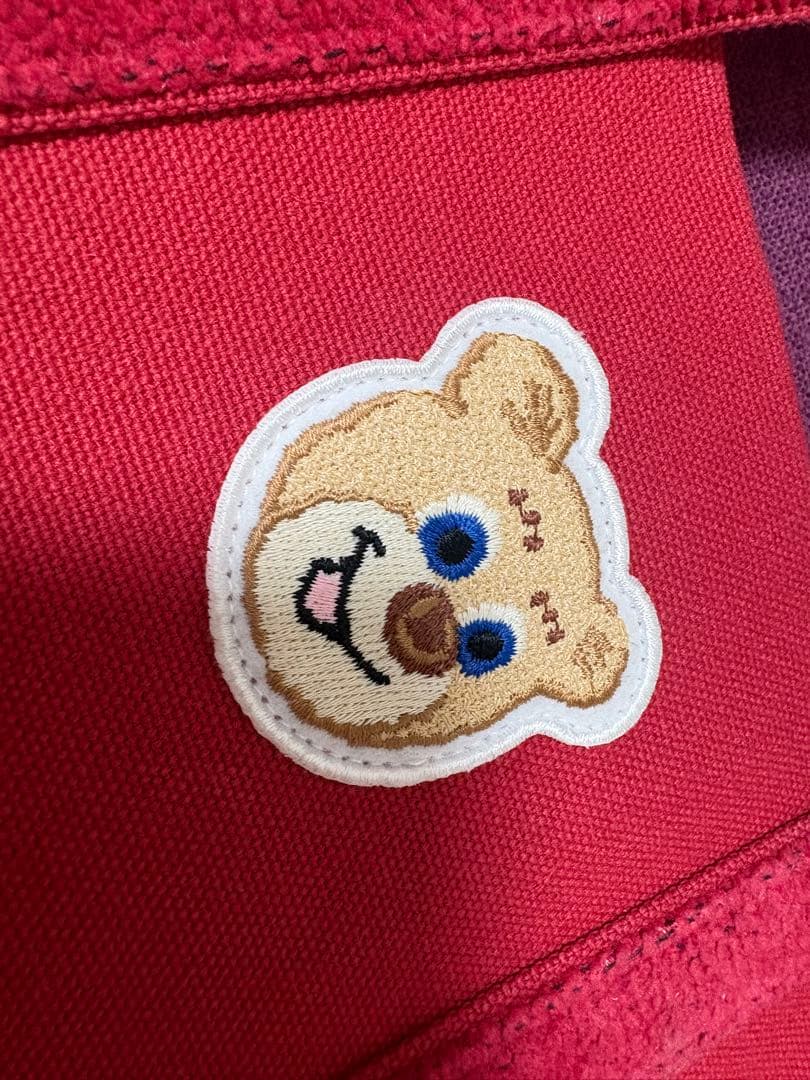 【完売品】フェイラー　テディ　トートバッグ　赤　レッド