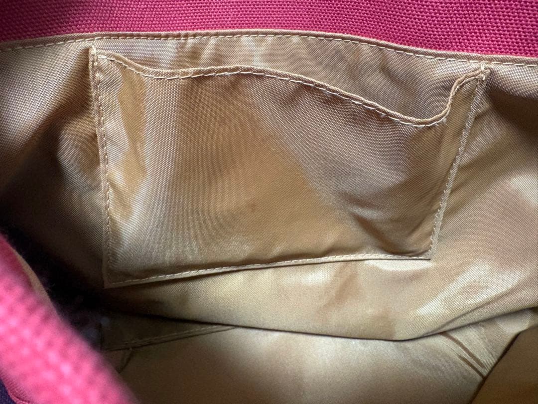 【完売品】フェイラー　テディ　トートバッグ　赤　レッド