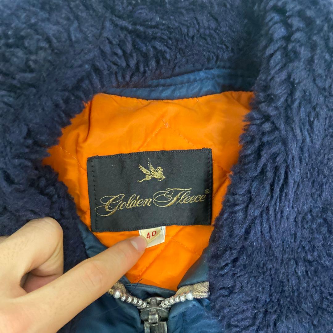 か*か様 70s80s B-15 フライトジャケット 鬼フェード　ビンテージ　茄