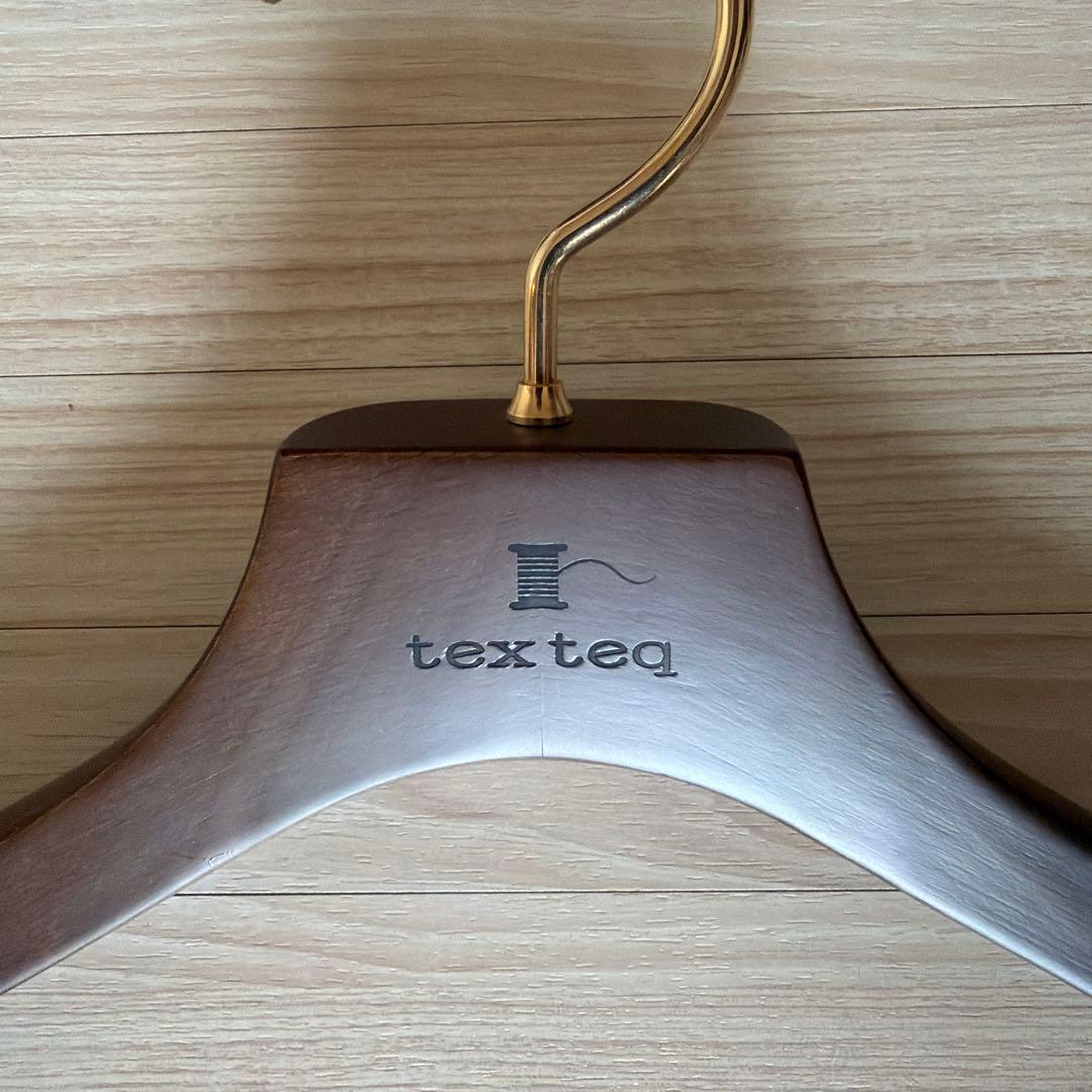 TexTeq ORDER SALON スーツハンガー 4本組 ナカタハンガー