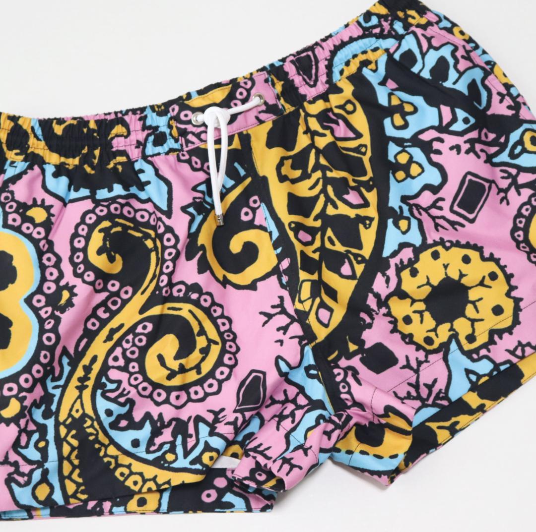 40,700円新品タグ付き【ダンヒル】インナーメッシュ付き 海パン 水着 M