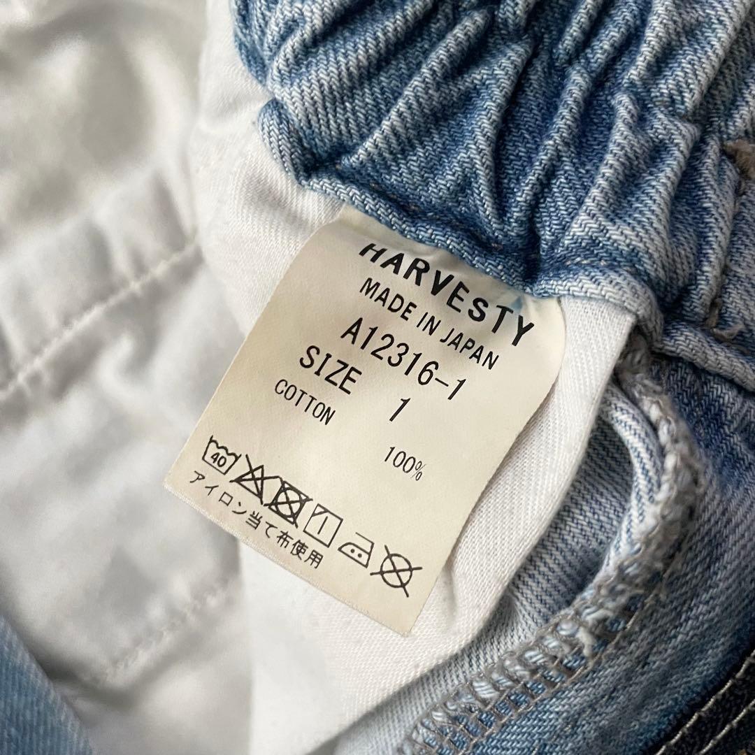 パンツ HARVESTY DENIM CIRCUS BAGGY PANTS 1