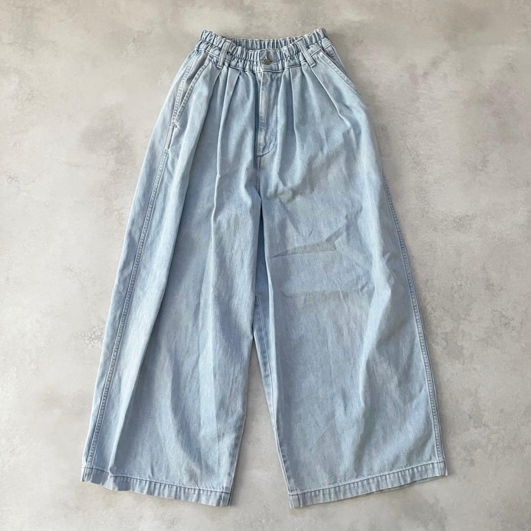 パンツ HARVESTY DENIM CIRCUS BAGGY PANTS 1