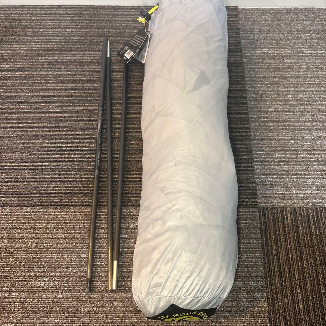 シックスムーンデザインズ　ルナソロ テント&カーボンポール付き