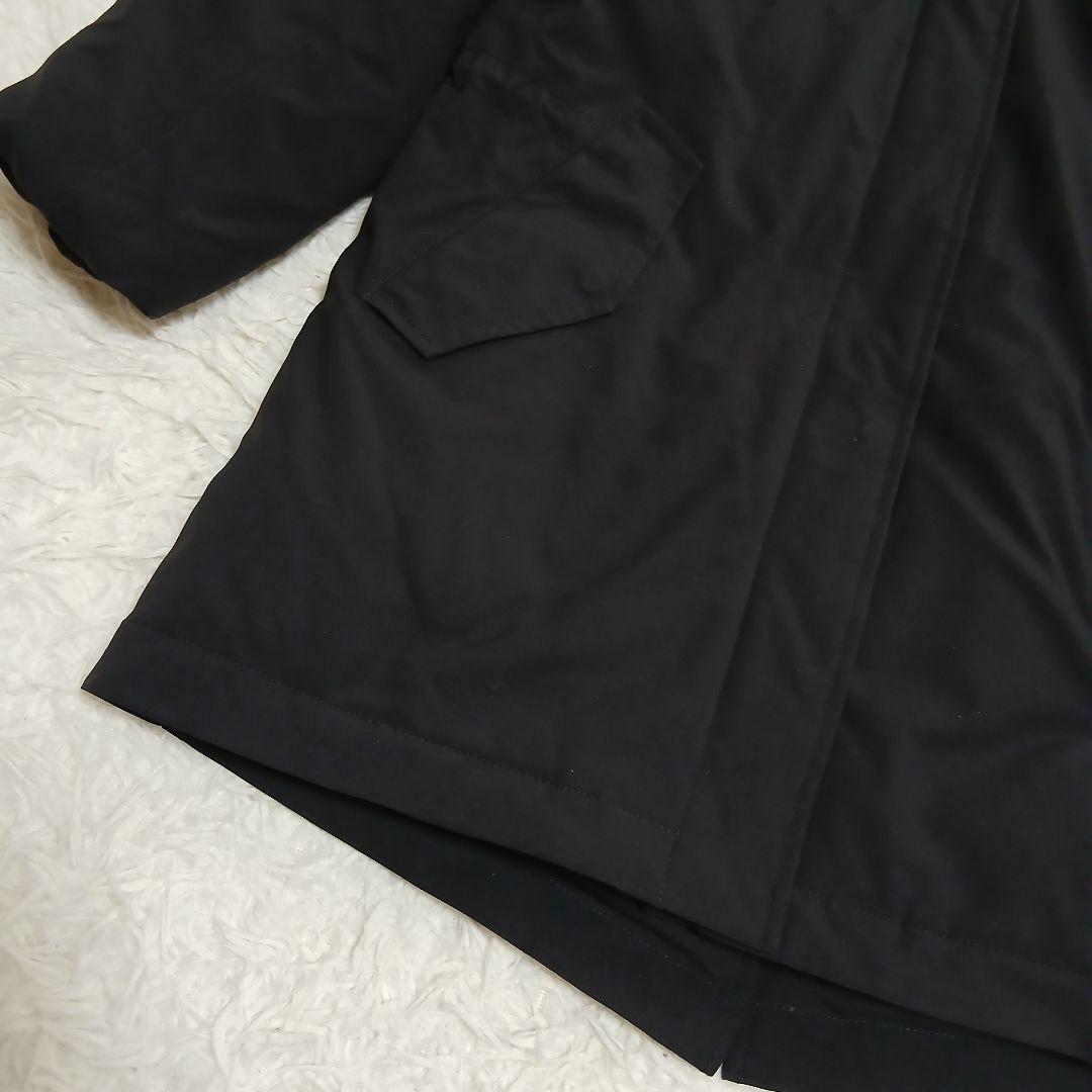 【23区】23AW　ミリタリーダウンコート　ブラック　小さいサイズ34