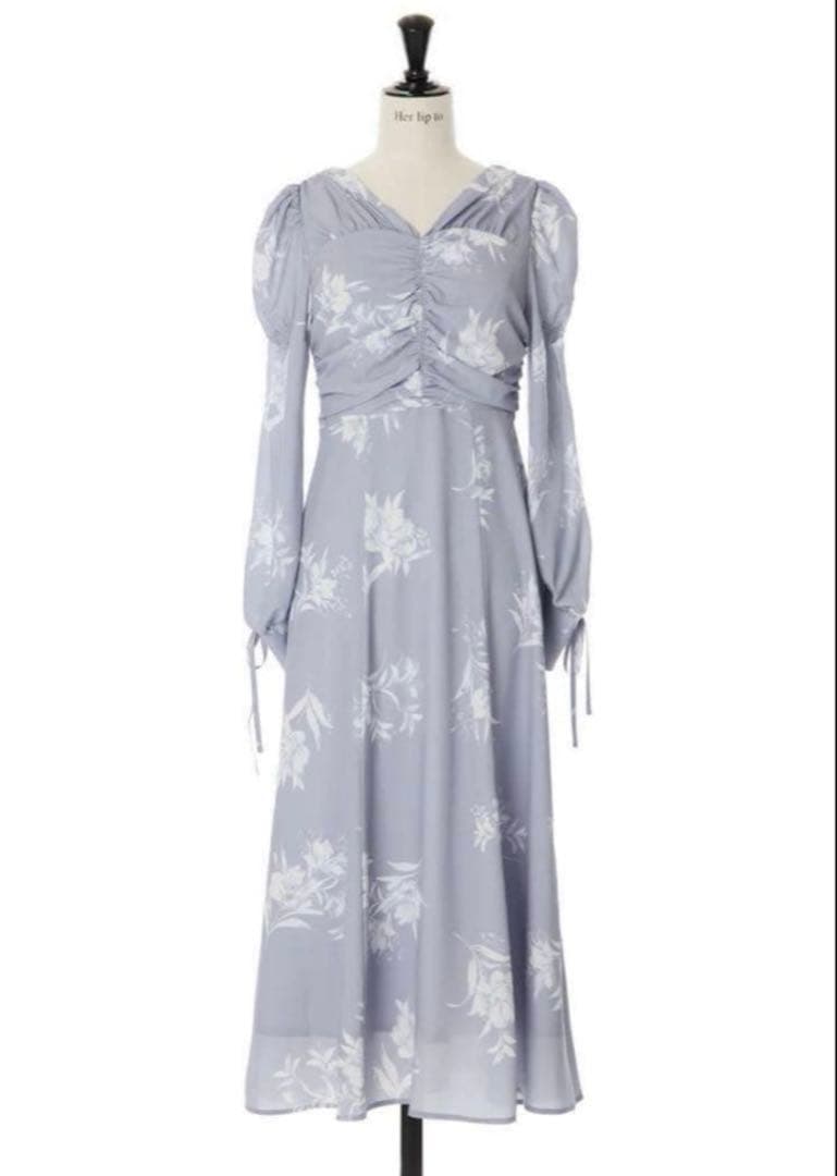 ワンピース herlipto New Year Essential Floral Dress