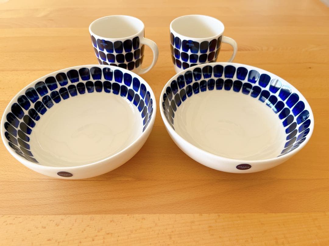 【新品】 ARABIA トゥオキオ　4点セット