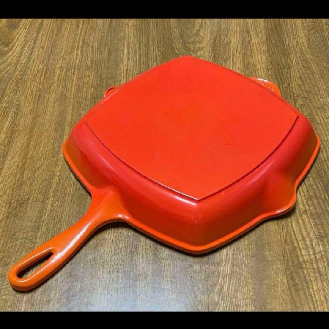 お買い得‼️le creuset 美品 ルクルーゼ26cm グリルパン フライパン