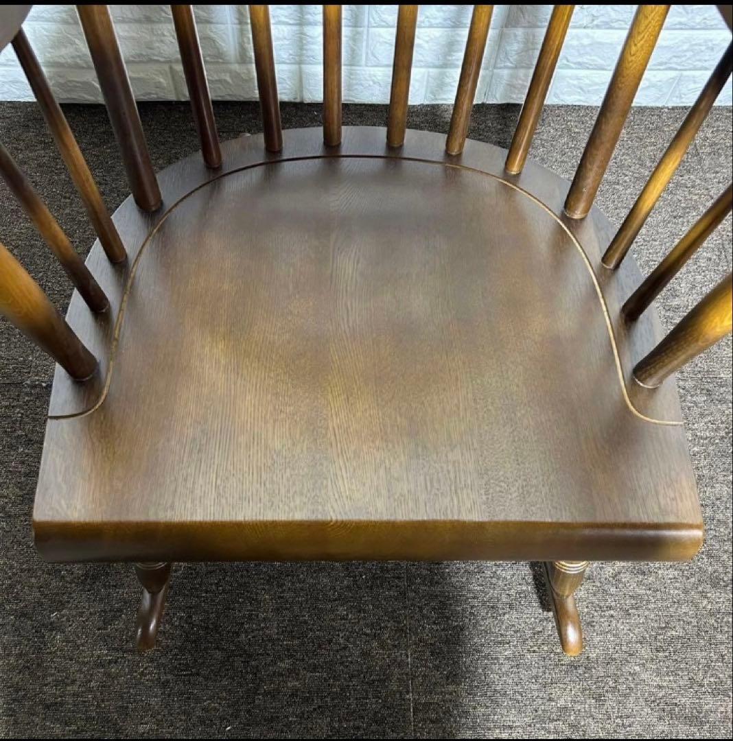 飛騨産業 ロッキングチェア　キツツキマーク