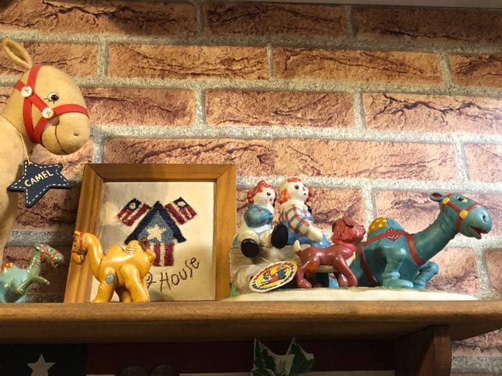 ★稀少アンとアンディ 陶器置物★初セール