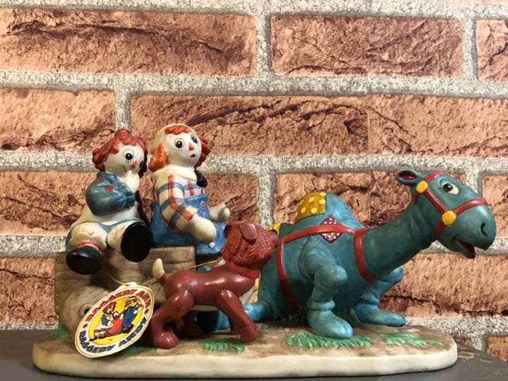 ★稀少アンとアンディ 陶器置物★初セール