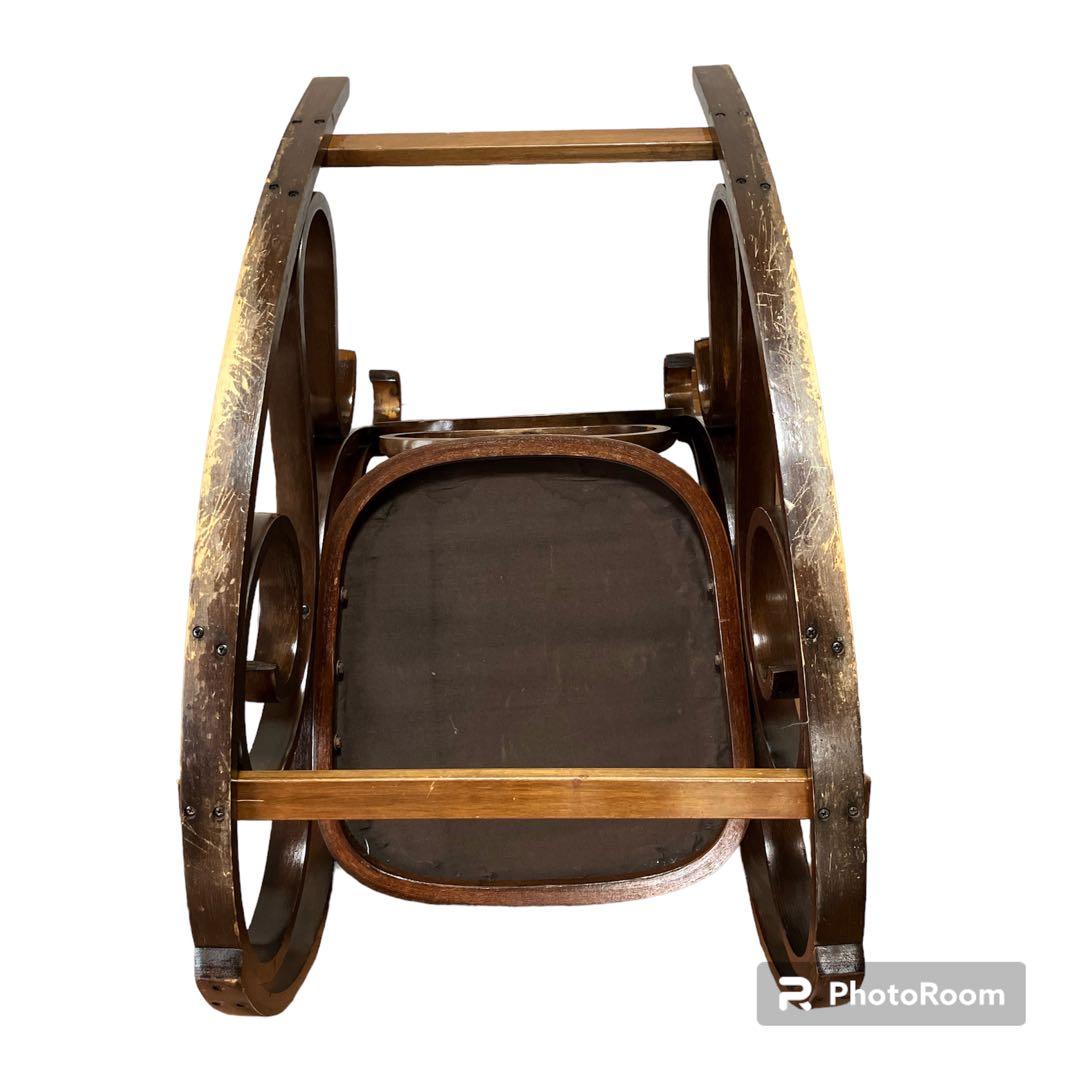 THONET トーネット　ロッキングチェア　ベントウッド　本革　ヴィンテージ