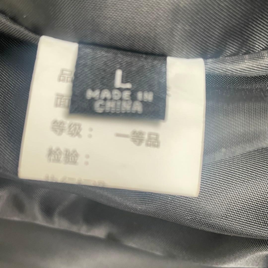 レディース　ラムレザー　パーカー　ジップアップ　ブラック　Ｌ