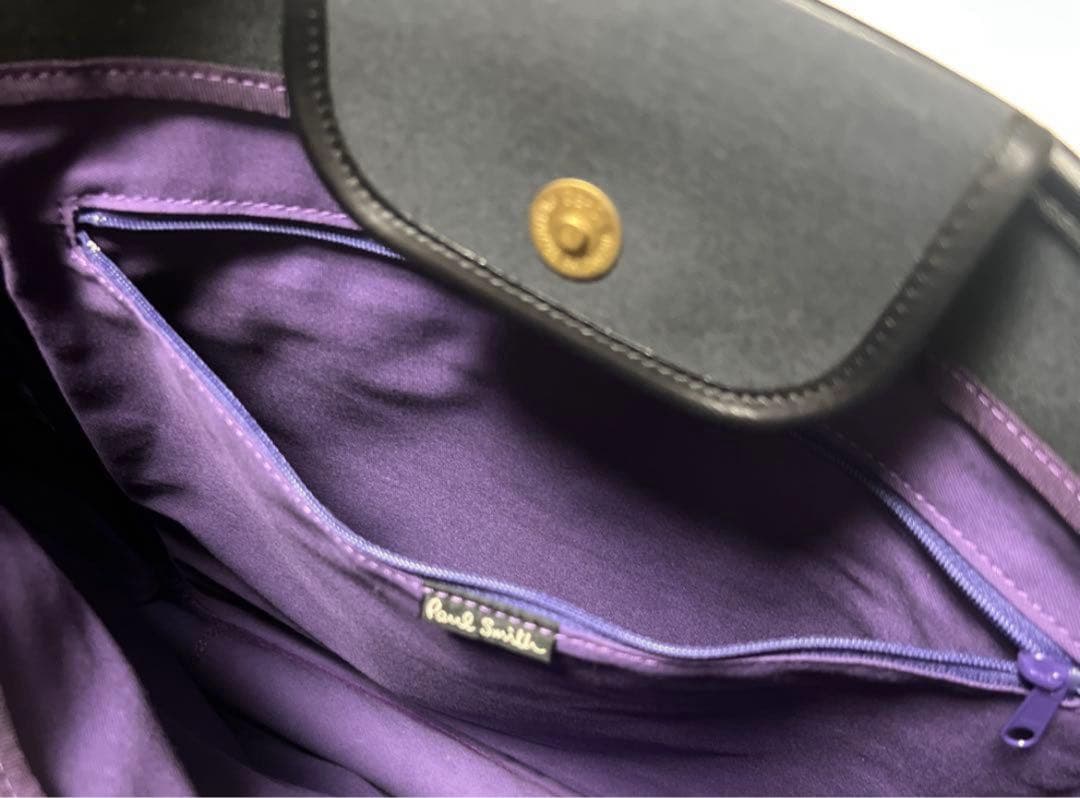 新品・未使用品Paul Smithブラックトートバッグ