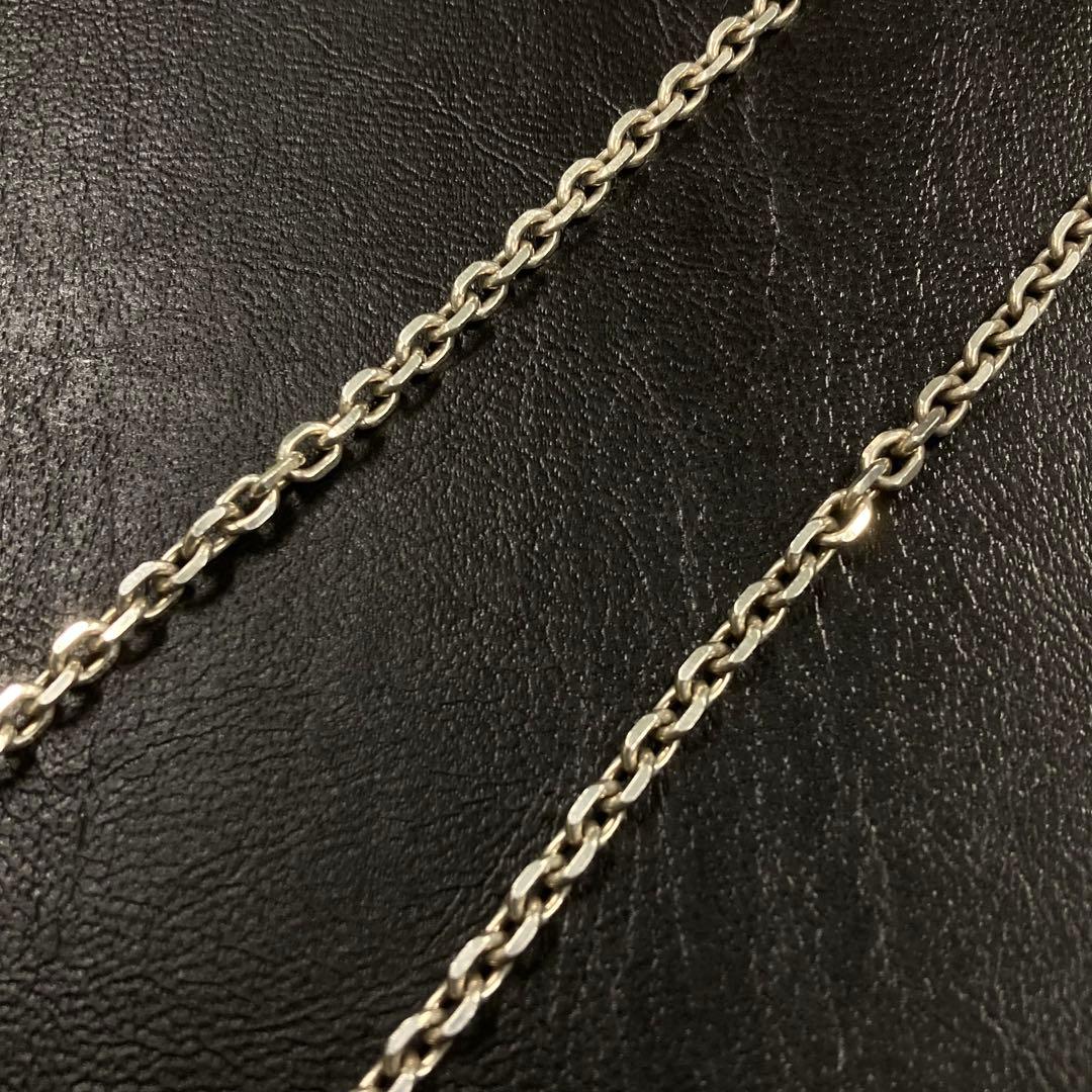 SAAD サード 太角 あずき チェーン シルバー 925 約56cm ４㎜