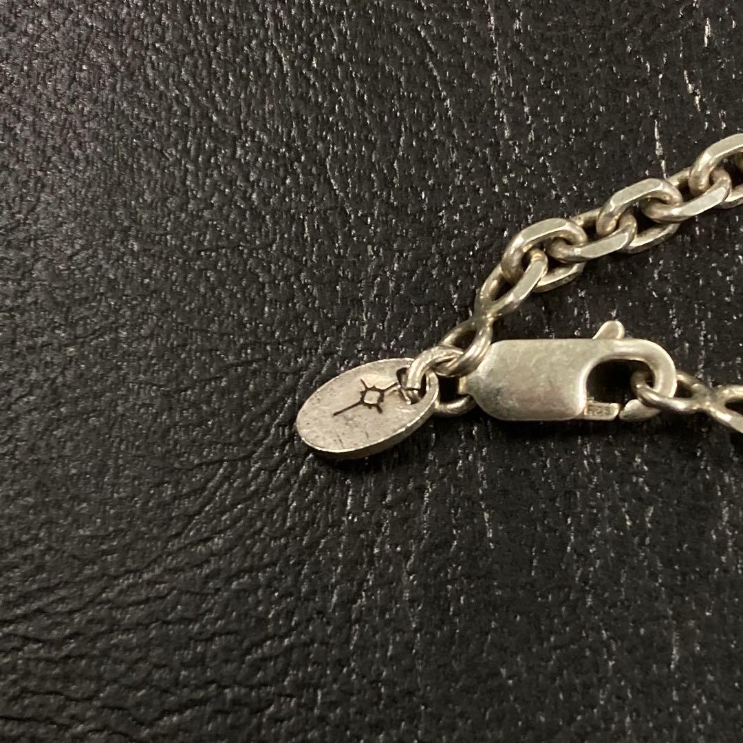 SAAD サード 太角 あずき チェーン シルバー 925 約56cm ４㎜