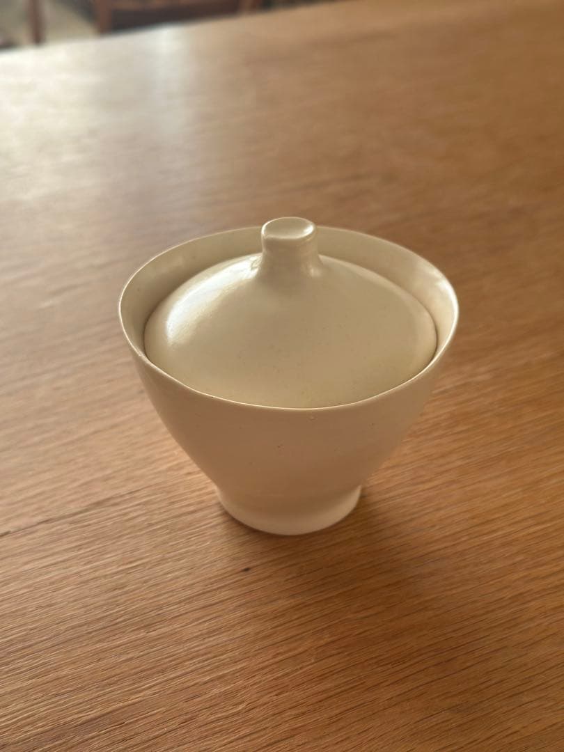 井山三希子さん　粉引蓋碗　中国茶器